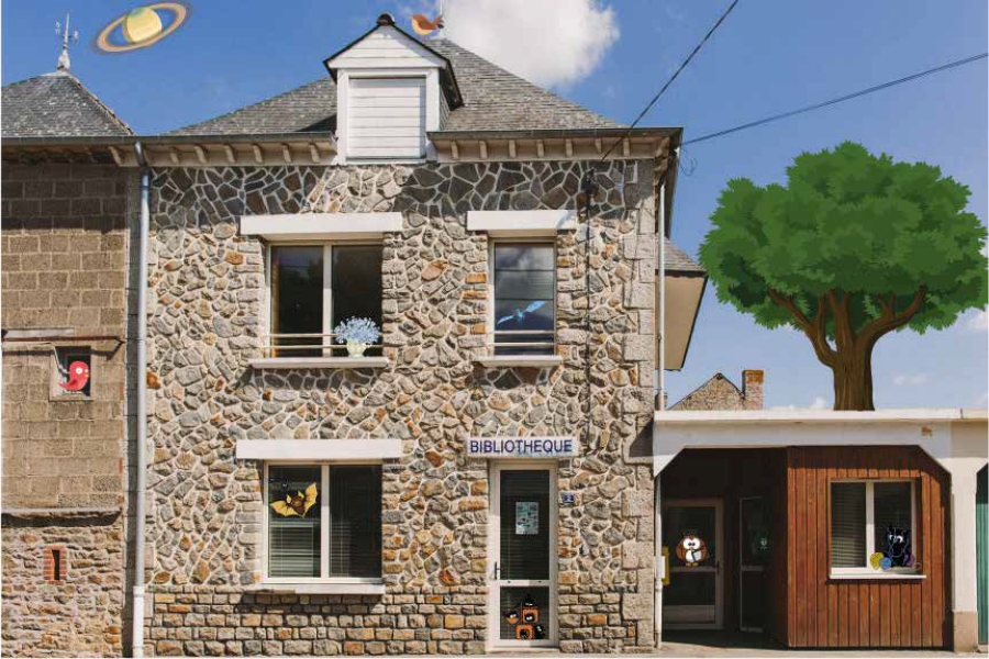 bibliothèque brielles