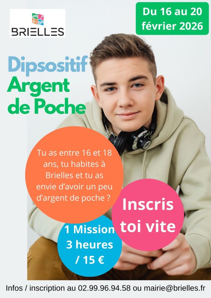 Argent de poche 2026