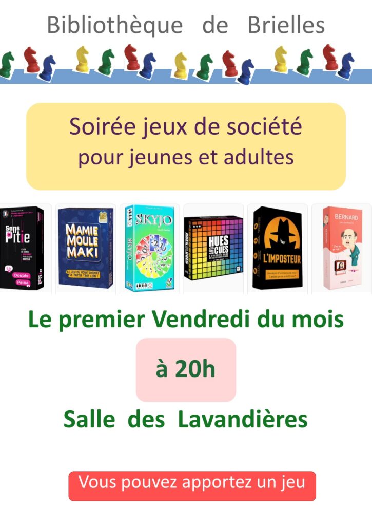 soirée jeux de société