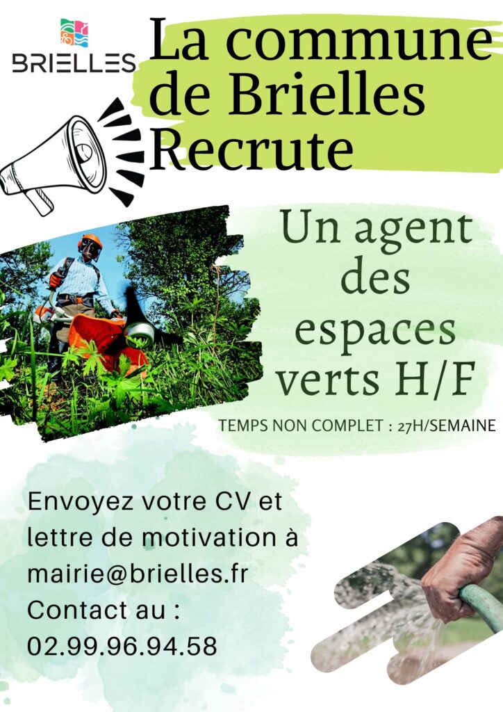 La commune de Brielles Recrute